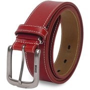 22269291 [EDWIN 0111173 日本製 35mm ステッチベルト RED]