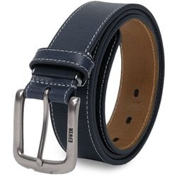 22269291 [EDWIN 0111173 日本製 35mm ステッチベルト NAVY]