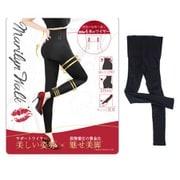TL-MRWK_M/BK [美姿勢×美脚レギンス Marilyn Walk（マリリンウォーク） 着圧レギンス 姿勢サポート ブラック M]
