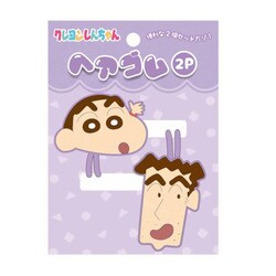K9741F クレヨンしんちゃん ヘアゴム 2P パープル [キャラクターグッズ]