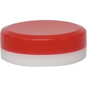 A0110 [アルファ軟膏容器 キャップ：赤（002） 6ml 200個]