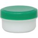 A0020 [アルファ軟膏容器 キャップ：緑（004） 12ml 200個]