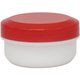 A0030R [アルファ軟膏容器 キャップ：赤（002） 24ml 180個入り]