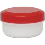 A0030R [アルファ軟膏容器 キャップ：赤（002） 24ml 180個入り]