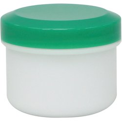 A0040R [アルファ軟膏容器 キャップ：緑（004） 36ml 90個入り]