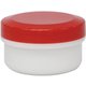 A0050R [アルファ軟膏容器 キャップ：赤（002） 60ml 80個入り]