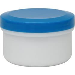 A0060 [アルファ軟膏容器 キャップ：青（003） 120ml 40個]