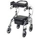 歩行補助車ラビット トール 座面有り シルバー WA-5
