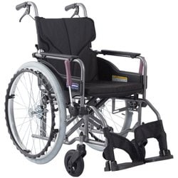 車いす モダン Aスタイル 黒No.19 KMD-A22-40-M/SR