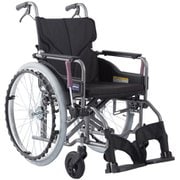 車いす モダン Aスタイル 黒No.19 KMD-A22-40-M/SR