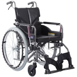 車いす モダン Aスタイル エコブラックNo.88 KMD-A22-40-M/SR