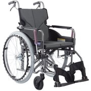 車いす モダン Aスタイル チャコールグレーNo.82 KMD-A22-40-M/SR