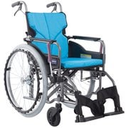 車いす モダン Aスタイル ライトブルーNo.83 KMD-A22-40-M/SR