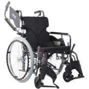車いす モダン Bスタイル 黒メッシュNo.68 KMD-B22-40-M/SR