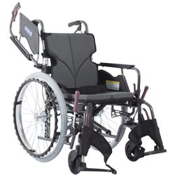車いす モダン Bスタイル チャコールグレーNo.82 KMD-B22-40-M/SR