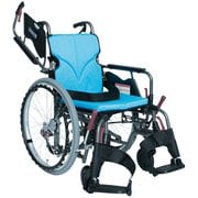 車いす モダン Bスタイル ライトブルーNo.83 KMD-B22-40-M/SR