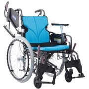 車いす モダン Cスタイル ライトブルーNo.83 KMD-C22-40-M/SR