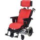 車いす ラクレスト 介助ブレーキ付 レッド PR-2000B