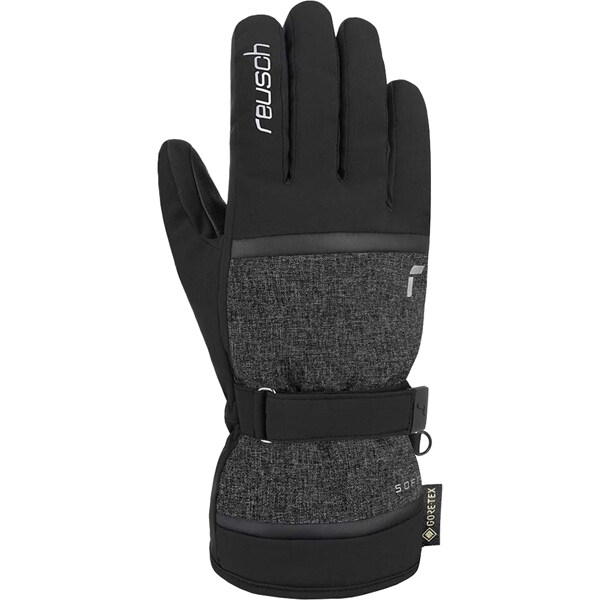 ALISON GORE-TEX 64 31 322 7721 ブラック/ブラックメランジ 7.5インチ(Lサイズ) [スキー スノーボード グローブ レディース]