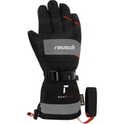 MAXIM GORE-TEX JUNIOR 64 61 334 6780 スチールグレイ/ブラック/フルオレッド 5インチ(Mサイズ) [スキー スノーボード グローブ ジュニア]