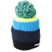 ENZO BEANIE 61 80 010 7800 ブラック/ドレスブルー/セーフティイエロー [スキー キャップ]