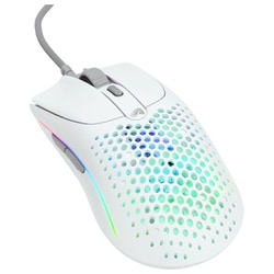 Model O 2 Wired White 超軽量59g RGB LED搭載 有線 ゲーミングマウス ホワイト GLO-MS-OV2-MW