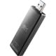 WiFi 無線LAN 子機 USB アダプタ 2402＋2402＋574Mbps Wi-Fi 6E 11ax/ac/n/a/g/b 6GHz/5GHz/2.4GHz USB3.0 高速通信 ビームフォーミング MU-MIMO機能 ブラック WDC-XE2402TU3-B