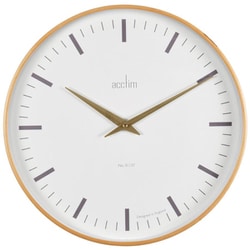 ACCTIM（アクティム） Bonde XL/Light Wood 壁掛け時計 ウォールクロック AC25001