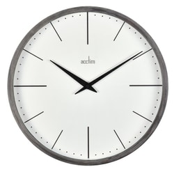 ACCTIM（アクティム） Leksvik/Grey 壁掛け時計 ウォールクロック AC25047