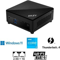高性能ミニPC Cubi 5 12M-470JP Core i3-1215U搭載 MSI Cubi 5 12M-470JP