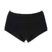 満足 美温活 お腹2重構造 ポケット付き サニタリーショーツ スタンダードタイプ ブラック M 1枚 37-4522