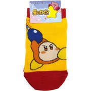 185-14D2 [星のカービィ ワドルディ フロントスニーカー丈ソックス ネイビー 13～19cm 1P]