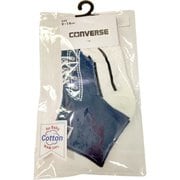 1183-3H0 [CONVERSE シューズ柄 ベビーソックス ミニ丈 Nブルー 9～14cm 1P]