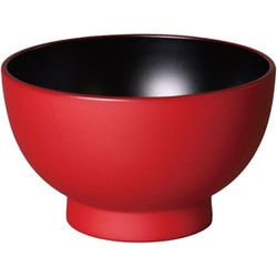 SHA美 ボウル 約直径11.3cm×高さ6.8cm 約400ml レッド SB-U-11RD