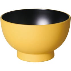 SHA美 ボウル 約直径11.3cm×高さ6.8cm 約400ml イエロー SB-U-11YW
