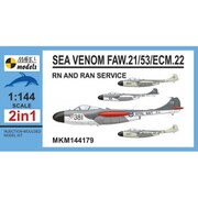 MKM 144179 1/144 シーベノム FAW.21/53/ECM.22「イギリス・オーストラリア」 2イン1 [組立式プラスチックモデル]