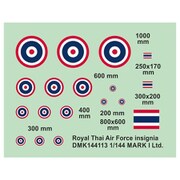 MKM DMK144113 1/144 タイ空軍 国籍マークデカール [プラモデル用品]