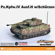 DRR63262 1/72 完成品 WW.II ドイツ軍 IV号戦車H型 シュルツェン付き 泥濘仕様 [塗装済完成品モデル]
