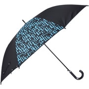 長傘 晴雨兼用 プーマ 大判 70cm ジャンプ式 1級遮光 UVカット加工 グラスファイバー骨（親骨） プーマロゴ（2面） 内側ブラックコーティング加工 UPF50＋ ブルー PBP65JP70