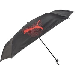 折りたたみ傘 晴雨兼用 プーマ ミニ折傘 60cm 手開き式 1級遮光 UVカット加工 内側シルバーコーティング加工 耐風仕様 UPF50＋ レッド PBP67MN60