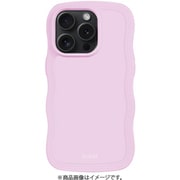 16231 [Wavy Case 耐衝撃 iPhone 15 Pro MAX用ケース Lilac]