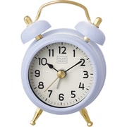 PLUS DECO Mini Twin Bell Alarm Clock ブルー IAC-5668-LBL