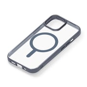 PG-23AMGPT05SV [iPhone 15/14/13用 MagSafe対応 ハイブリッドケース メタリック/シルバー]