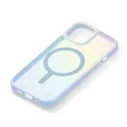 PG-23AMGPT08BL [iPhone 15/14/13用 MagSafe対応 ハイブリッドケース オーロラ/ブルー]
