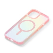 PG-23AMGPT09PK [iPhone 15/14/13用 MagSafe対応 ハイブリッドケース オーロラ/ピンク]