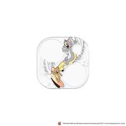 PG-W23ACLG01TAJ [iPhone 15/15 Plus/14/14 Plus用 カメラフルプロテクター トムとジェリー/サーフ]