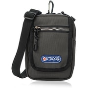22469005 [OUTDOOR PRODUCTS ルミナス ミニポーチ 3WAY カラビナ付 ショルダーベルト付 CHARCOAL]