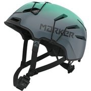 コンフィダント ツアー スキー スノーボード ヘルメット グリーン×パープル Mサイズ(55-59cm) 143214.05