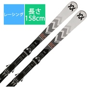 スキー板「フォルクル RACETIGER SC WHITE V2410009000158 158cm」+ビンディング「マーカー vMOTION 12 GW Black」セット [24-25 Newモデル レーシング]