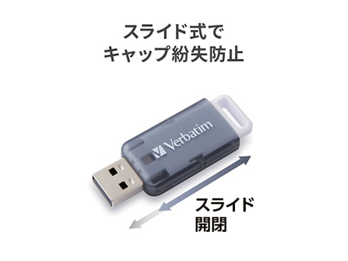 ヨドバシ.com - Verbatim バーベイタム USB3.2対応 スライド式USBメモリ 128GB スケルトンブラック  USBSSG128GZV1 通販【全品無料配達】